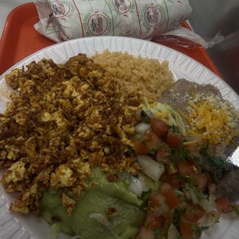 Roberto's Taco Shop - very delicious chorizo plate #No. 9 Chorizo have your tortillas on the side The chorizo was perfectly seasoned - Mexican Near Me - Las Vegas, Nevada
