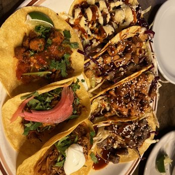 V's Cellar Door - Taco Sampler - Mexican Near Me - Juneau, Alaska V's Cellar Door - Taco Sampler - Mexican Near Me - Juneau, Alaska