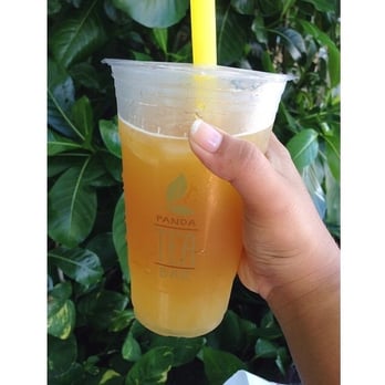 Panda Express - Peach Iced Green Tea - Chinese Near Me - Honolulu, Hawaii Panda Express - Peach Iced Green Tea - Chinese Near Me - Honolulu, Hawaii