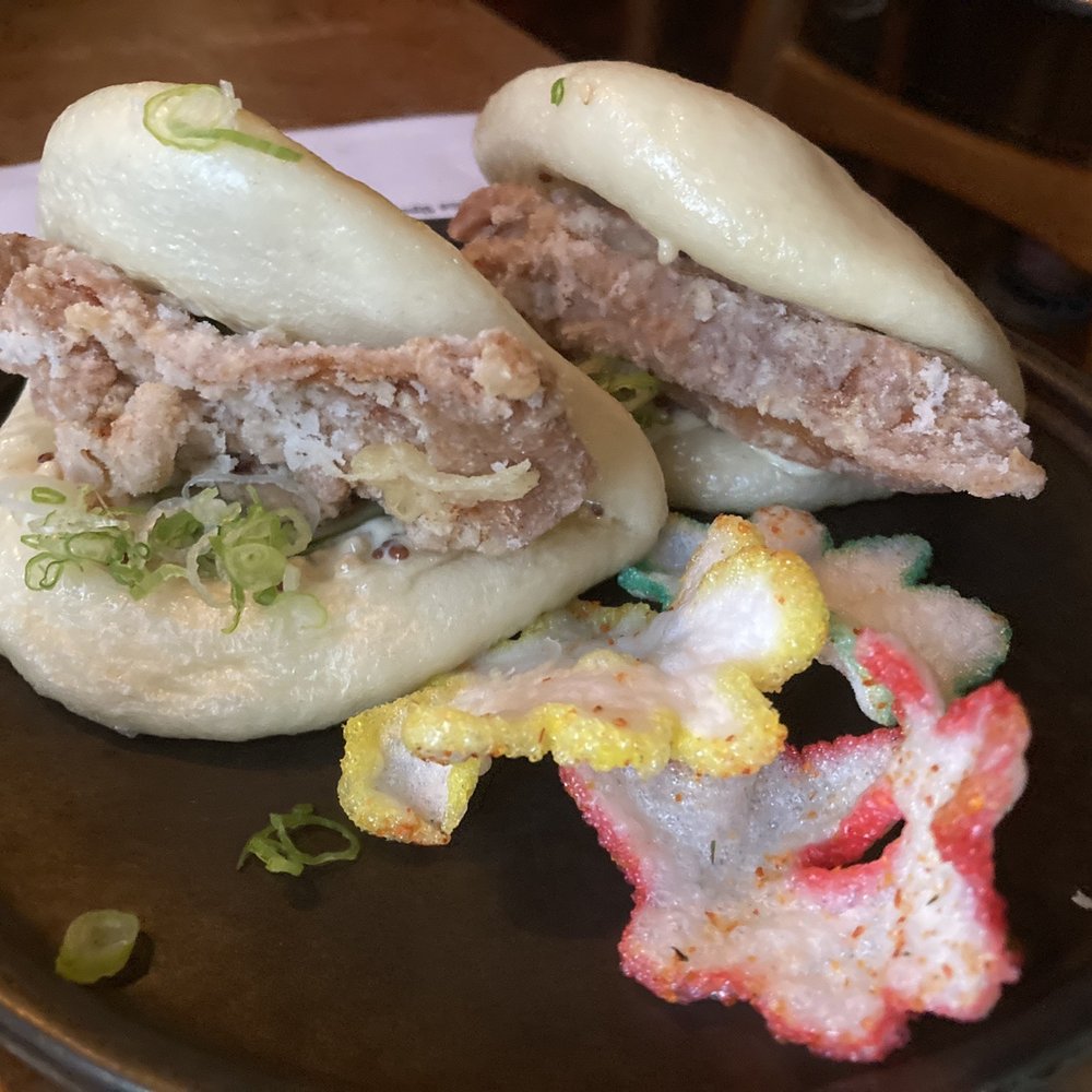 Akira - Chicken karage steam bun tacos. Delicious! - Sushi Bars Near Me - Eugene, Oregon