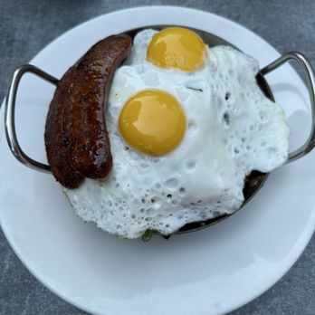 Rize Carmel - Smoking Goose Chorizo Skillet* - Breakfast & Brunch Near Me - Carmel, Indiana Rize Carmel - Smoking Goose Chorizo Skillet* - Breakfast & Brunch Near Me - Carmel, Indiana