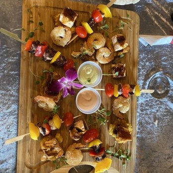 Tribeca Restaurant - Seafood Appetizer Platter - Lounges Near Me - Miramar, Florida