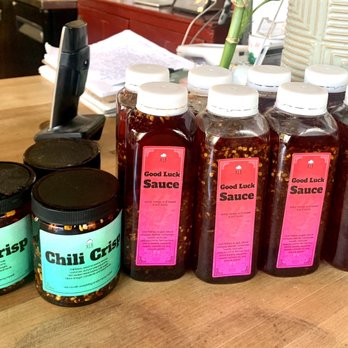 XLB - Condiments for sale at the counter - Noodles Near Me - Portland, Oregon XLB - Condiments for sale at the counter - Noodles Near Me - Portland, Oregon