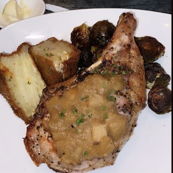 Crew - Grilled Local 16oz. Pork Rib Chop - New American Near Me - Poughkeepsie, New York