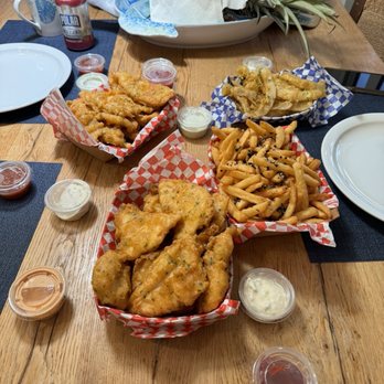 Maui Fish'n Chips - Two fish family meal plus onion rings - Seafood Near Me - Kihei, Hawaii Maui Fish'n Chips - Two fish family meal plus onion rings - Seafood Near Me - Kihei, Hawaii