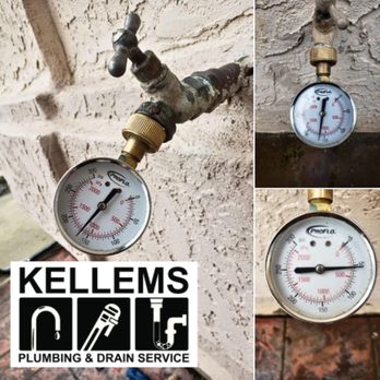 Kellems Plumbing - Do you know that water pressure is the number one cause of slab leaks and other plumbing problems? Call us today and we'll check! - Plumbing Near Me - San Diego, California