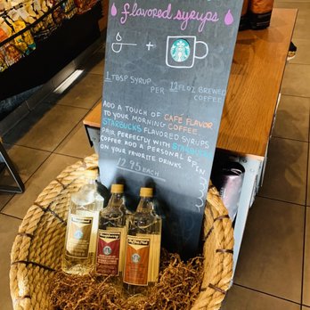 Starbucks - Try some flavored syrup! - Coffee & Tea Near Me - Thousand Oaks, California Starbucks - Try some flavored syrup! - Coffee & Tea Near Me - Thousand Oaks, California