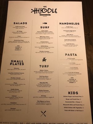 Menu photo 4 The Huddle Kitchen & Bar Bolton Landing, NY Menu photo 4 The Huddle Kitchen & Bar Bolton Landing, NY
