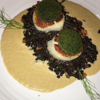 La Nouvelle Maison - Scallops appetizer - French Near Me - Boca Raton, Florida