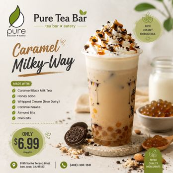 Pure Tea Bar - Bubble Tea Near Me - San Jose, California Pure Tea Bar - Bubble Tea Near Me - San Jose, California