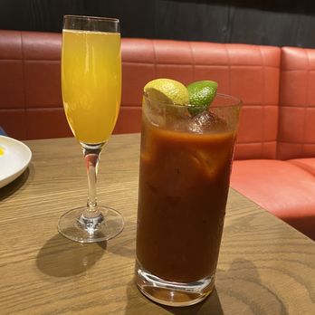 The Kitchen - Mango Mimosa and a Bloody Mary - New American Near Me - Orlando, Florida The Kitchen - Mango Mimosa and a Bloody Mary - New American Near Me - Orlando, Florida