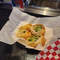 DeMarco's - Chicken and broccoli cheese steak egg rolls