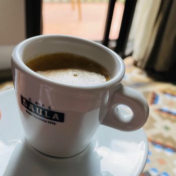 Alexandra Barcelona Hotel - Espresso in the morning on the terrace - Hotels Near Me - Barcelona, B