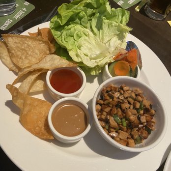 Yard House - The Chicken Lettuce Wraps but No chicken..yay! Thank you for making this delicious and cholesterol free meal for me - Bars Near Me - Glendale, Arizona Yard House - The Chicken Lettuce Wraps but No chicken..yay! Thank you for making this delicious and cholesterol free meal for me - Bars Near Me - Glendale, Arizona