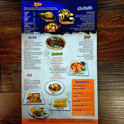 Menu photo 2 El Vallartas Sabor Costeño Jeffersonville, IN Menu photo 2 El Vallartas Sabor Costeño Jeffersonville, IN