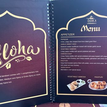 Tadka Indian Cuisine - Menu 9/5/25 (3 of 5) - Indian Near Me - Honolulu, Hawaii Tadka Indian Cuisine - Menu 9/5/25 (3 of 5) - Indian Near Me - Honolulu, Hawaii