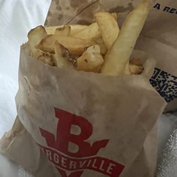 Large fries. (Skip them) Large fries. (Skip them)