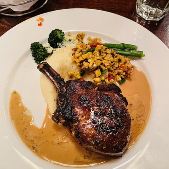 Mike's American - Berkshire Pork Chop - American Near Me - Springfield, Virginia