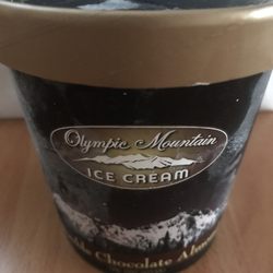 Olympic Mountain Ice Cream - Double Chocolate Almond