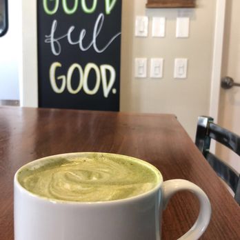 Pop Over Eatery - Honey matcha latte - Breakfast & Brunch Near Me - Simsbury, Connecticut