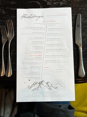 Menu photo 5 Fielding's Bozeman, MT Menu photo 5 Fielding's Bozeman, MT