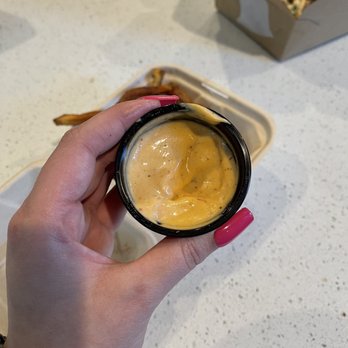 Texicano - Sauce that comes with the fries. DELICIOUS. - Tex-Mex Near Me - Portland, Oregon Texicano - Sauce that comes with the fries. DELICIOUS. - Tex-Mex Near Me - Portland, Oregon