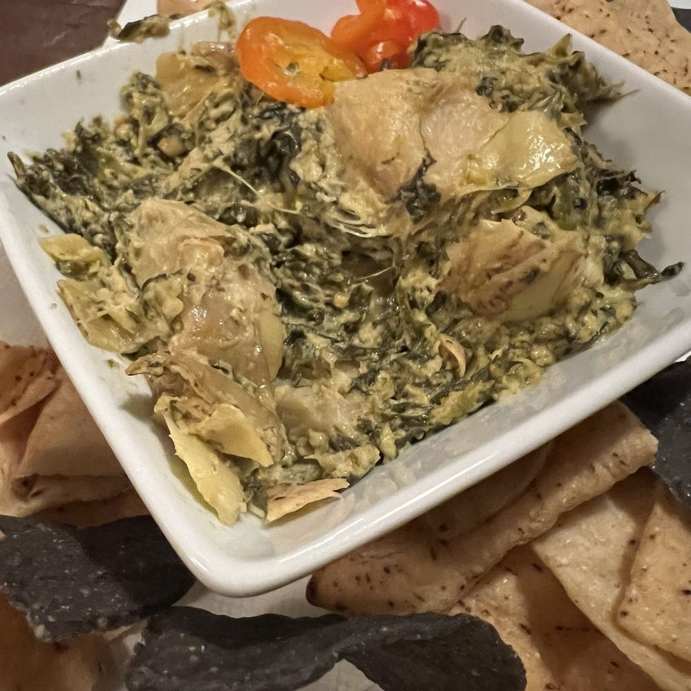 Dried out spinach and artichoke dip Dried out spinach and artichoke dip