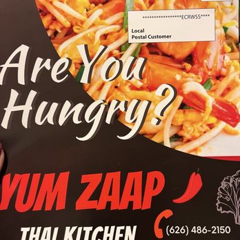 Yum Zaap Thai Kitchen - Thai Near Me - Pasadena, California