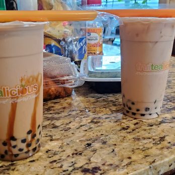 Fruitealicious Bubble Tea & Smoothies - Black sugar milk tea and almond milk tea - Bubble Tea Near Me - Bentonville, Arkansas Fruitealicious Bubble Tea & Smoothies - Black sugar milk tea and almond milk tea - Bubble Tea Near Me - Bentonville, Arkansas
