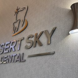 Desert Sky Dental - Signage inside waiting area 10/2026