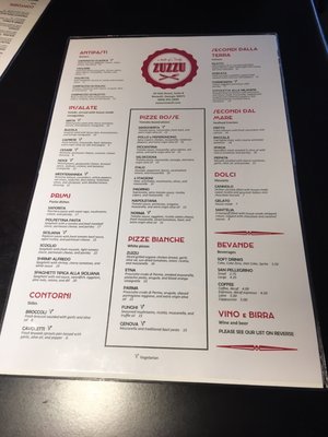 Menu photo 5 ZuZZu Roswell, GA