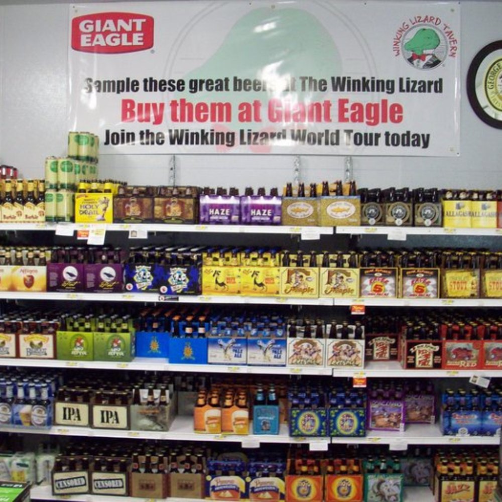 Giant Eagle - a display of beer in a store - Grocery Near Me - Middleburg Heights, Ohio Giant Eagle - a display of beer in a store - Grocery Near Me - Middleburg Heights, Ohio