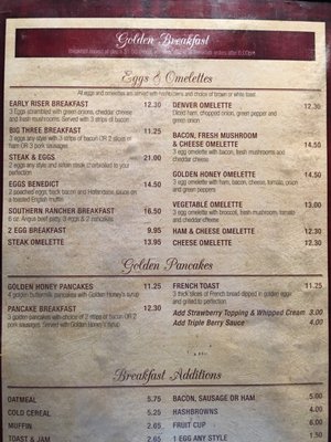 Menu photo 8 Golden Honey Restaurant Edson, AB Menu photo 8 Golden Honey Restaurant Edson, AB