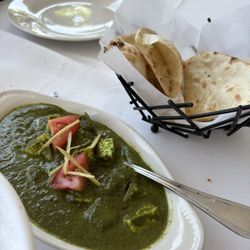 Aysha Saffron Fine Dining - Palak paneer