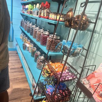 Pecan Jacks 30A - Candy jars- sold by the pound - Ice Cream & Frozen Yogurt Near Me - Santa Rosa Beach, Florida Pecan Jacks 30A - Candy jars- sold by the pound - Ice Cream & Frozen Yogurt Near Me - Santa Rosa Beach, Florida
