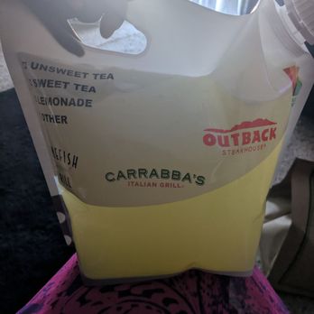Carrabba's Italian Grill - The gallon of lemonade and it comes in several other flavors. I will be ordering another one - Italian Near Me - Overland, Kansas