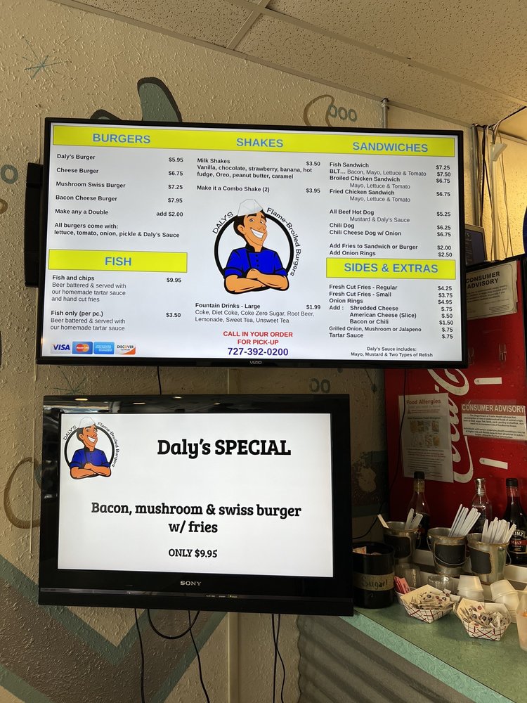 Daly's Flame Broiled Burgers