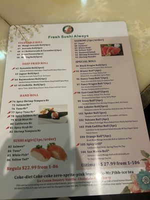Menu photo 5 Fuji Sushi Jacksonville, FL Menu photo 5 Fuji Sushi Jacksonville, FL