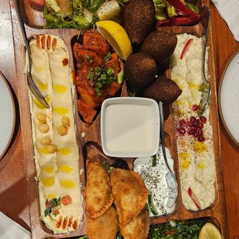 Fattoush - Mixed Appetizer for 4 - Lebanese Near Me - New York, New York Fattoush - Mixed Appetizer for 4 - Lebanese Near Me - New York, New York