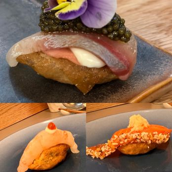 Ddobar - Hiramasa, sweet shrimp & salmon - Bars Near Me - New York, New York Ddobar - Hiramasa, sweet shrimp & salmon - Bars Near Me - New York, New York