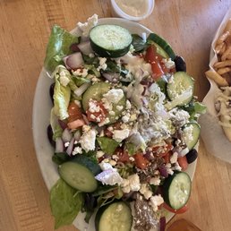 Spinach Greek Salad