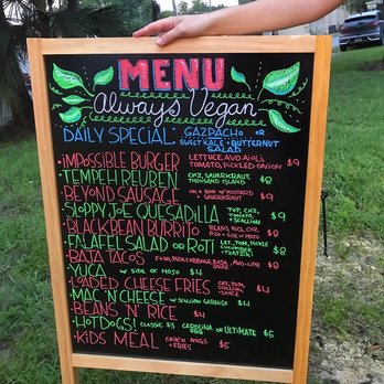 Curia On the Drag - Always Vegan Menu - Coffee & Tea Near Me - Gainesville, Florida