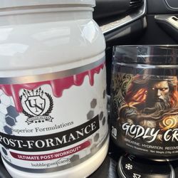 Advanced Supps - Godly Cre: creatine hydration recovery; Post-performance Ultimate Post-workout