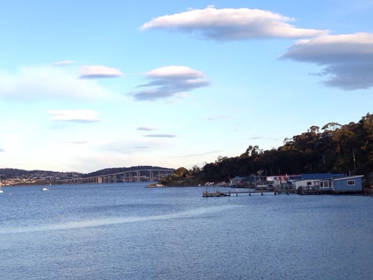 The Cornelian Bay Boathouse by null