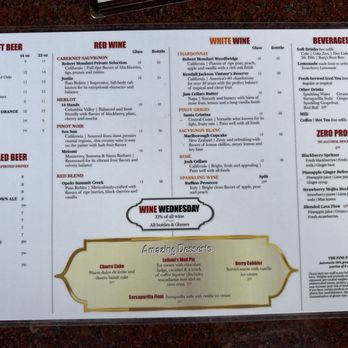 Bandits' Grill & Bar - Main menu - Barbeque Near Me - Thousand Oaks, California