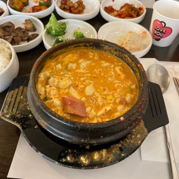 Soy Tofu - Ham and Cheese Tofu - Korean Near Me - La Palma, California
