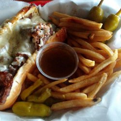Italian beef with cheese
