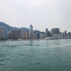 新渡輪中環至長洲 - Passing Kennedy town. What an amazing city!