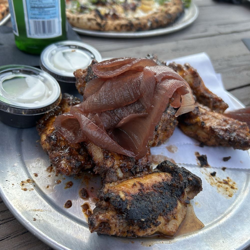 V Pizza + Sidecar - V Signature Wings (5) - Pizza Near Me - Jacksonville, Florida V Pizza + Sidecar - V Signature Wings (5) - Pizza Near Me - Jacksonville, Florida