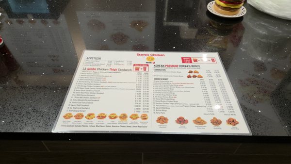 Menu photo 1 Steve's Chicken Aiea, HI